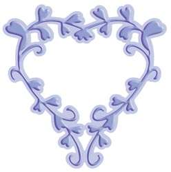 Cuttlebug 3x3 Combo: Disney Heart Frame